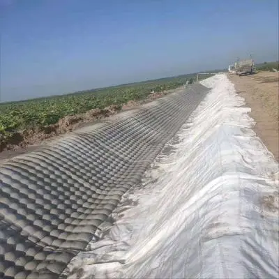 Construction process of geotechnical formwork bag concrete slope protection formwork bag