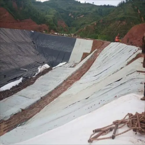 Reservoir dam geomembrane